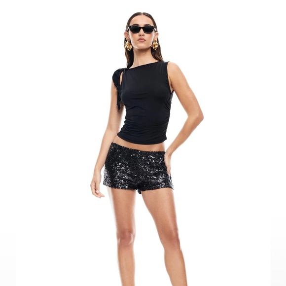 Lioness Pants - Lioness NIGHT RIDER MINI SHORT | ONYX B00